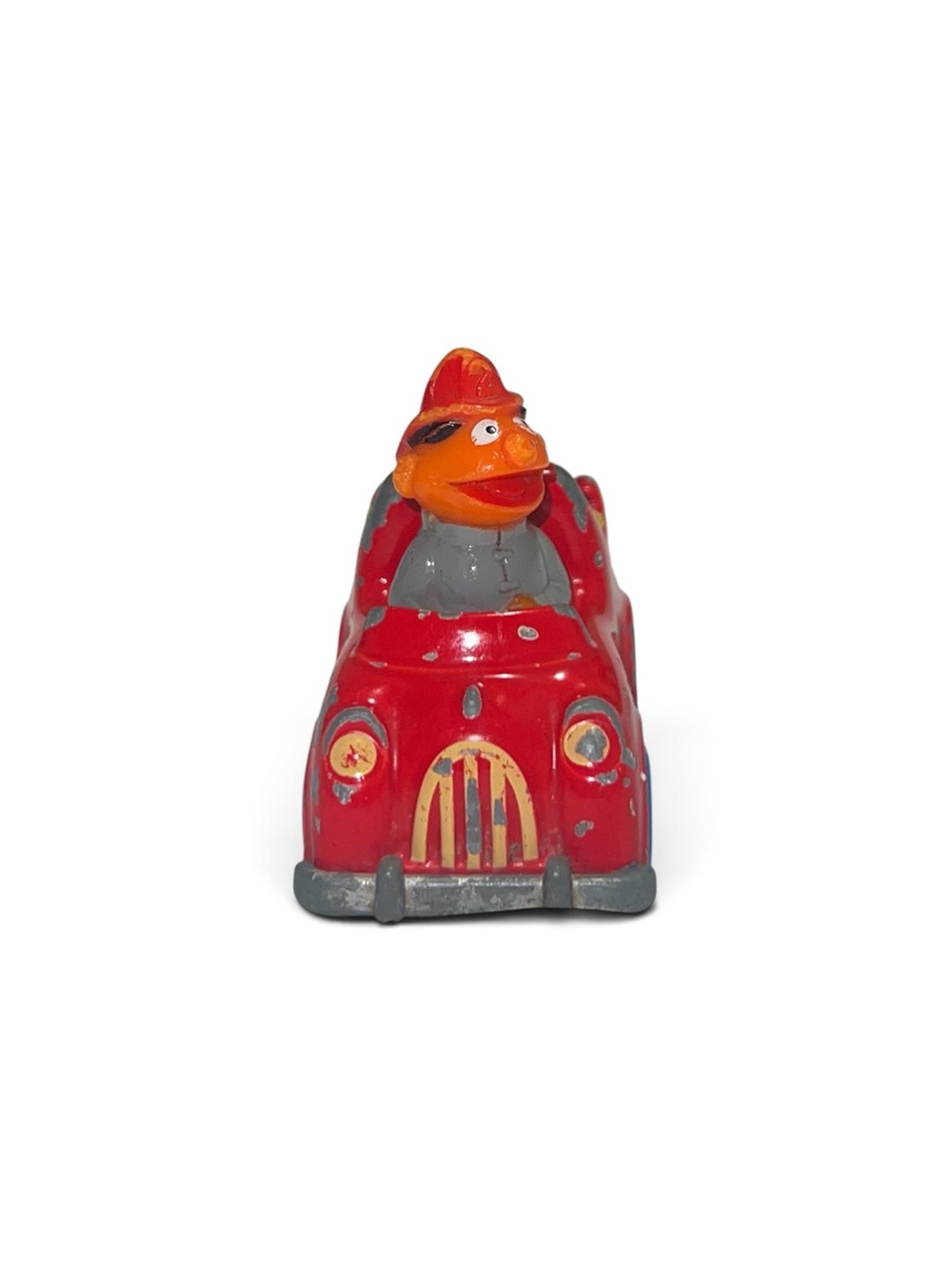 Vintage 1981 Sesame Street Ernie Fire Truck Toy Figure Collectible 80’s